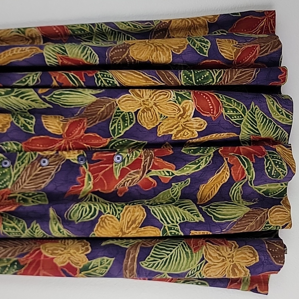 Alfred Dunner Tropical Multicolored Floral Midi Skirt (Read Might be 10/12) 14 - Picture 3 of 9